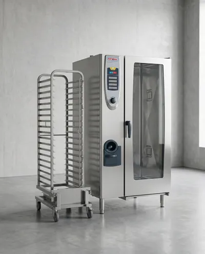 Rational SCC201G/N 20 Grid Natural Gas Combi Oven