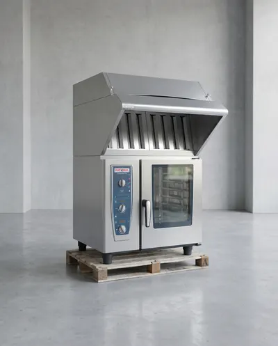 Rational CMP61 6 Tray Electric Combi Oven With Hood